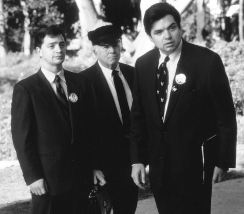 Oliver Platt, Jackie Gayle, and Joshua Malina in Булворт (1998)