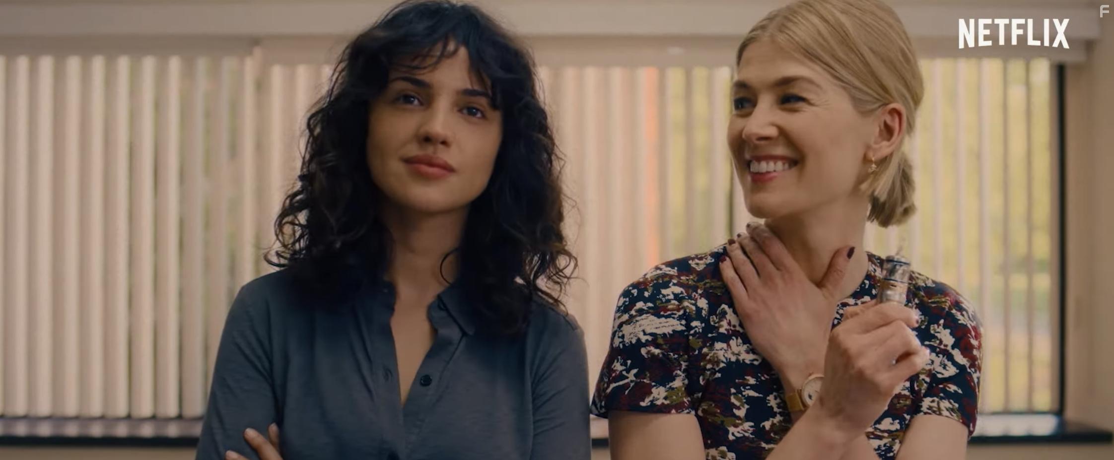 Rosamund Pike and Eiza Gonzlez in I Care a Lot (2020)