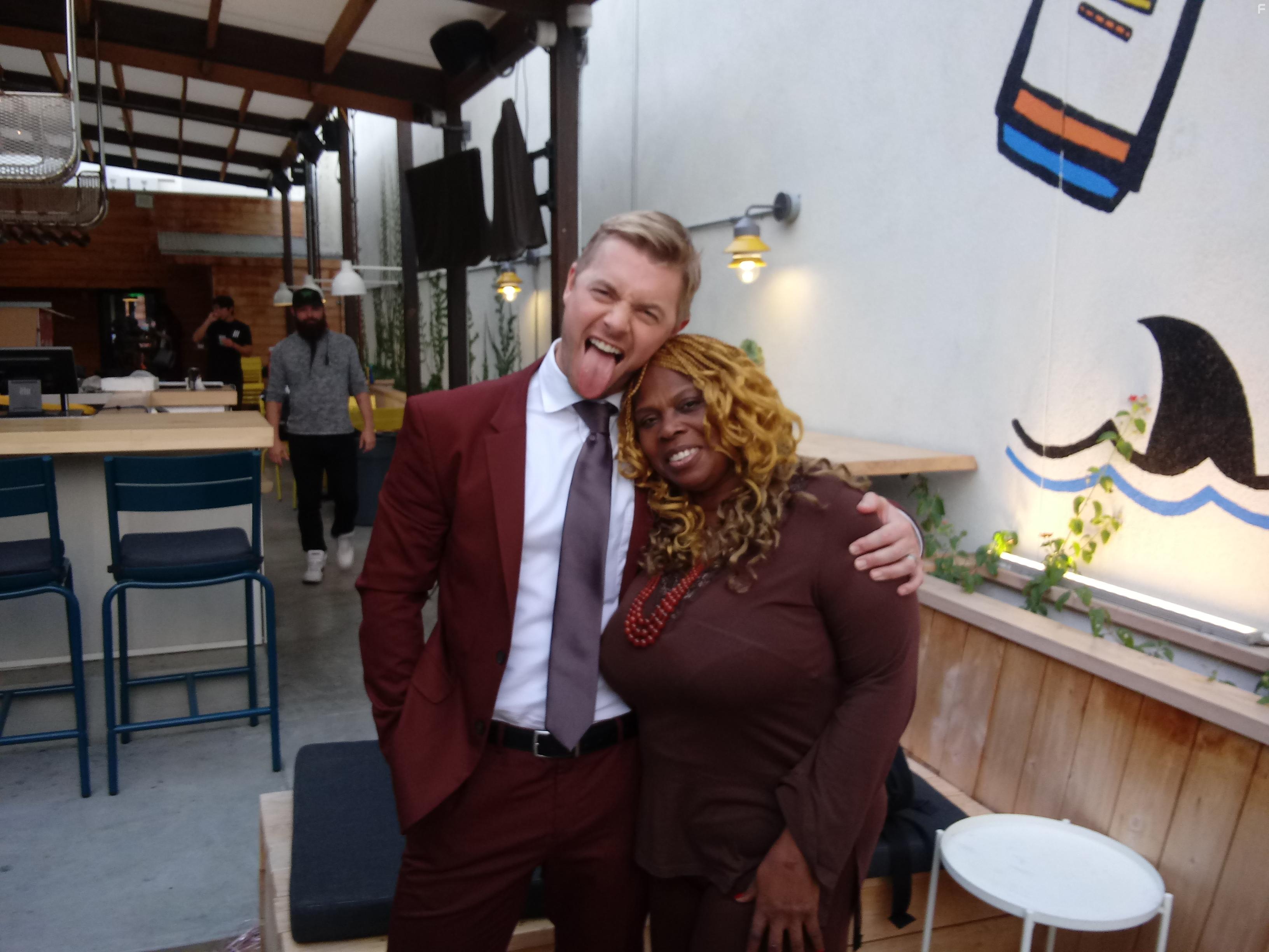 Sheila Thompson and Rick Cosnett in The Wrong Husband (2019)