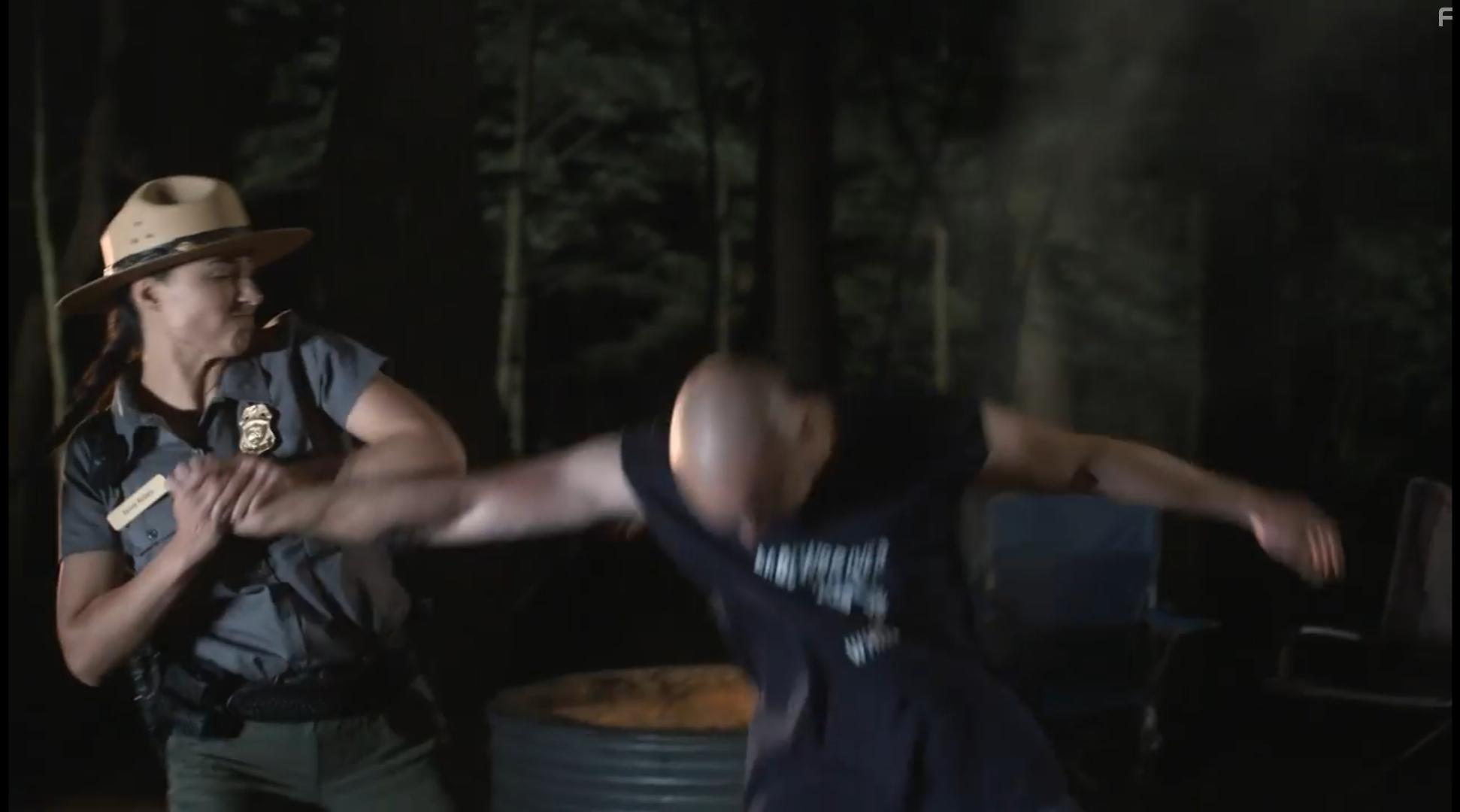 Monique Candelaria as 'Ranger Nova' in "Driftless"