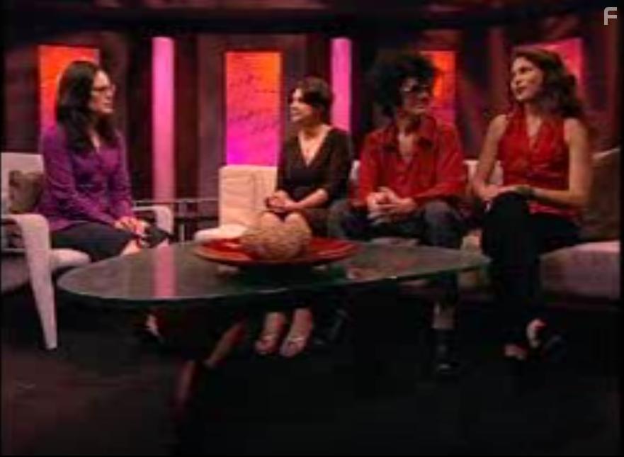 Lisa Kennedy Montgomery, Dennis Baker, and Maggie VandenBerghe in The Curse of Denton Rose (2020)