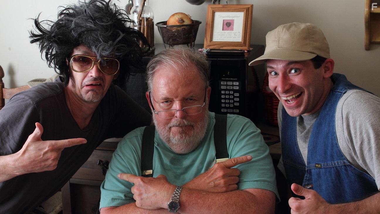 John R. Cherry III, Dennis Baker, and Billy Crank in The Curse of Denton Rose (2020)