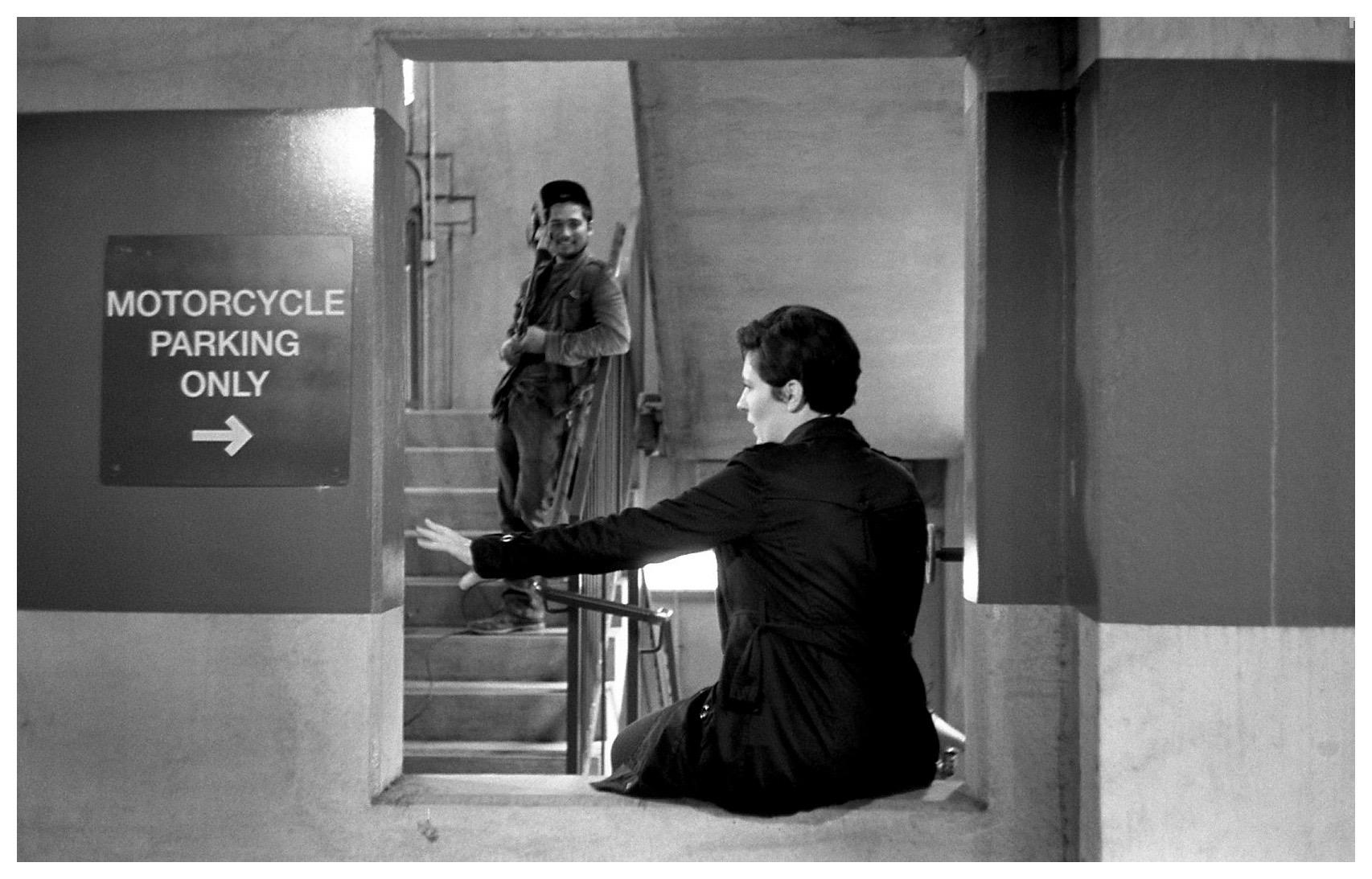 Sarah Hitzel and Rizal Buckingham in Concrete_savanna (2021)