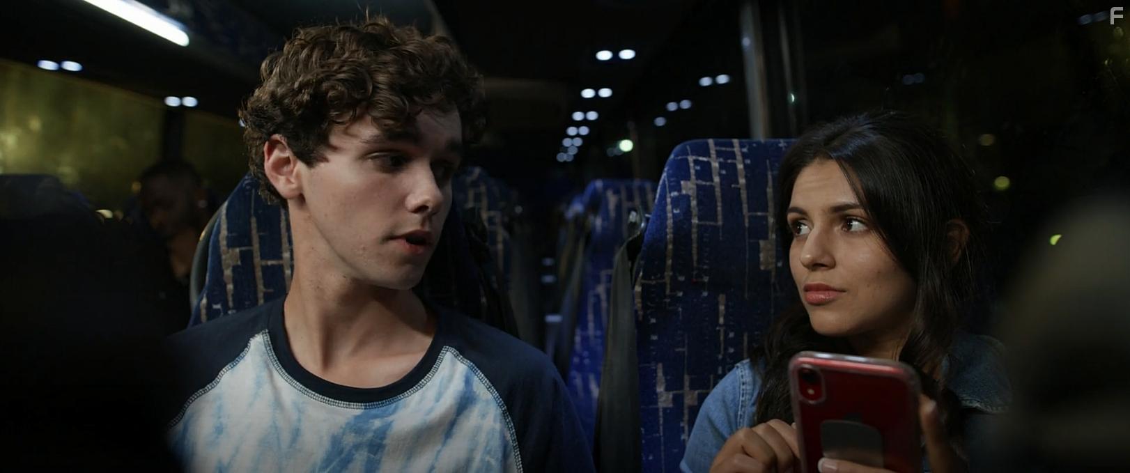 Yvette Santos and Noah Toth in The Breakdown (2021)