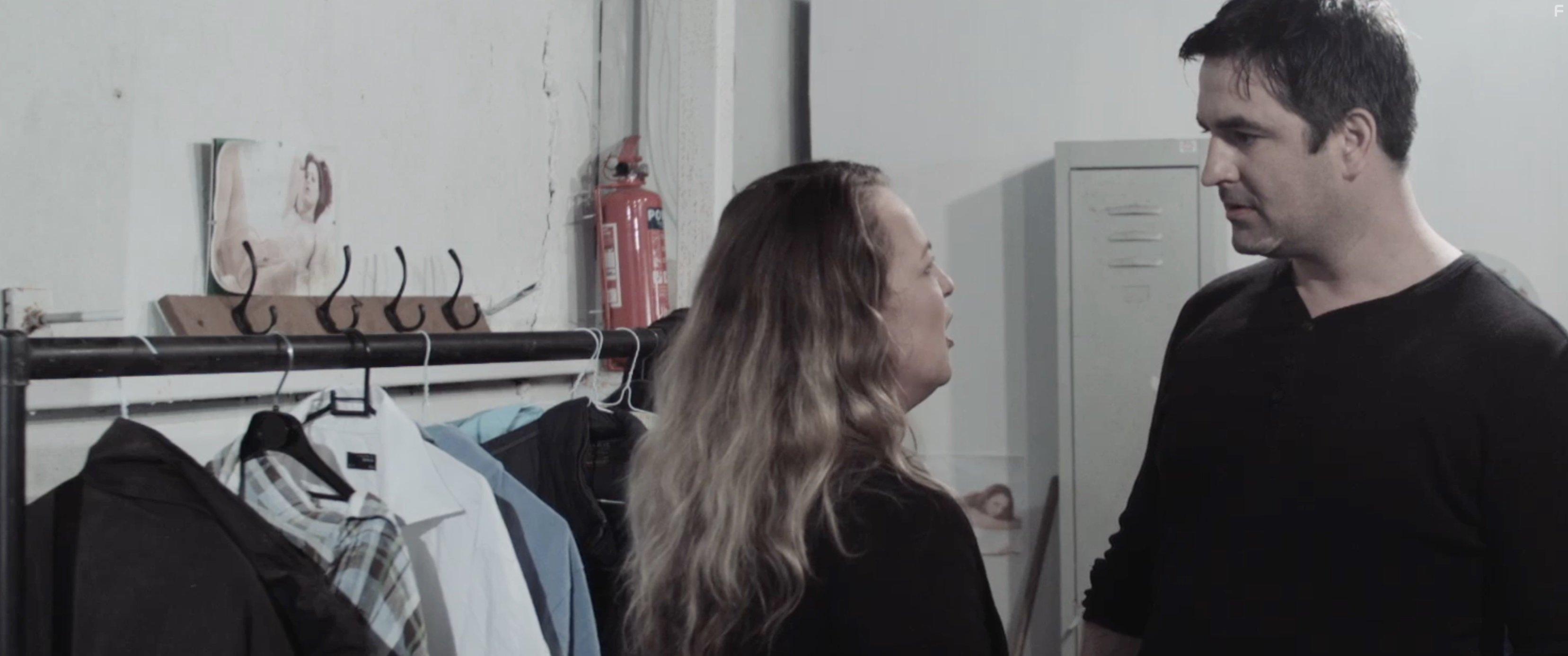 Marc Bannerman and Lorraine Stanley in No Reasons (2021)