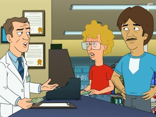 Jon Gries and Jon Heder in Napoleon Dynamite (2012)