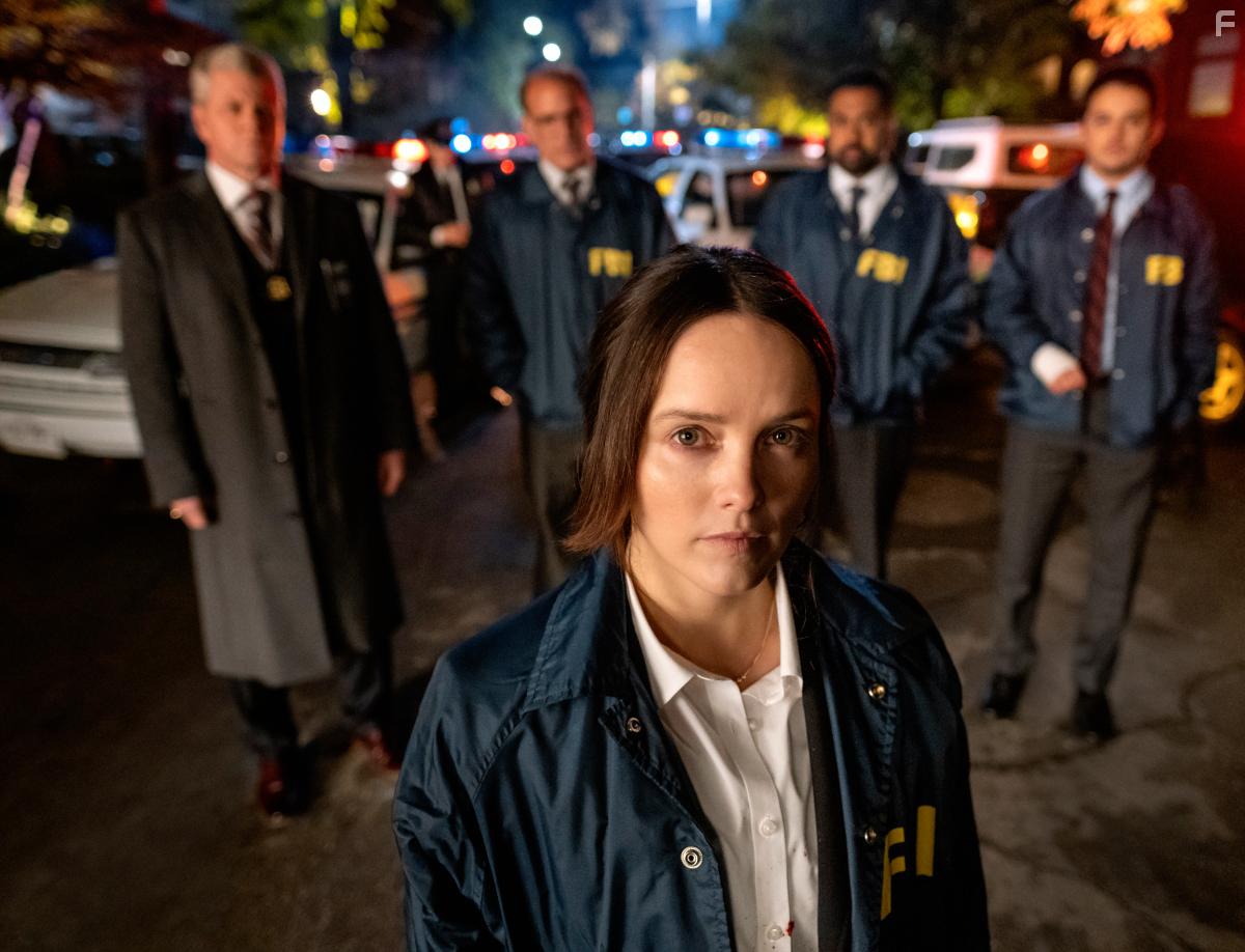 Michael Cudlitz, Kal Penn, Rebecca Breeds, and Lucca De Oliveira in Clarice (2021)