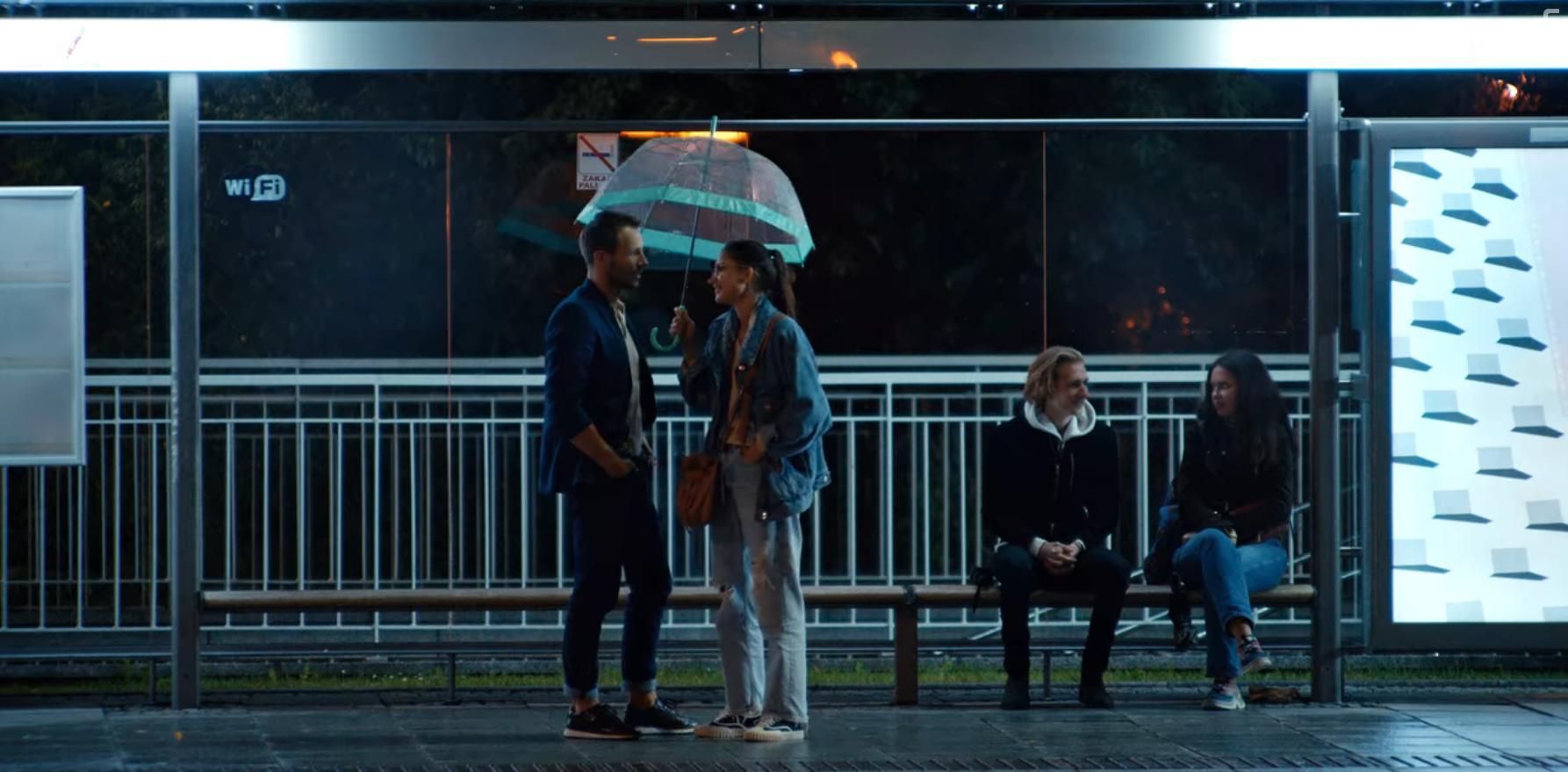 Mateusz Banasiuk and Adrianna Chlebicka in Milosc do kwadratu (2021)