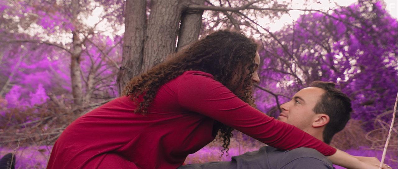 Charlie Alvarado and Tess Trotter in Not As a Divine One (2019)