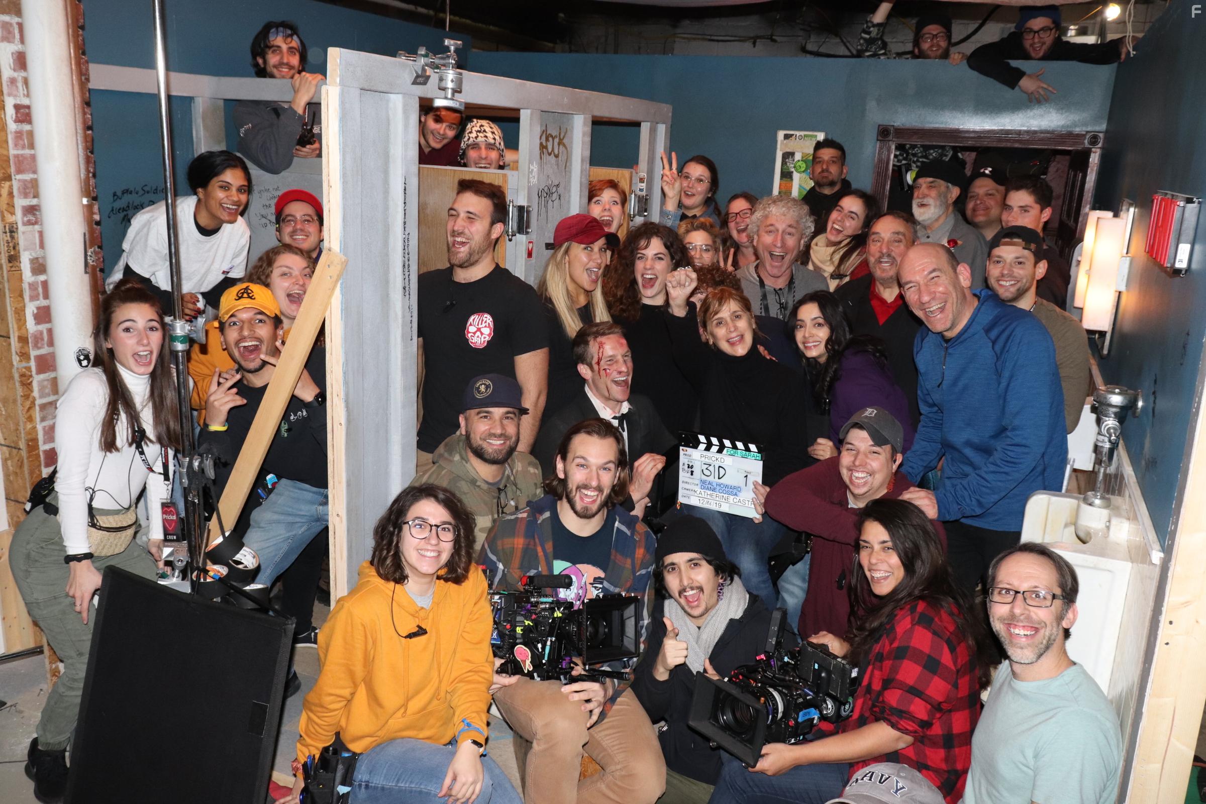 Frank Coppola, John Rhys-Davies, Larry Jay Tish, Briana Marin, Claybourne Elder, Katherine Castro, Kyle Mecca, and Shane Nepveu in Bad Cupid (2021)