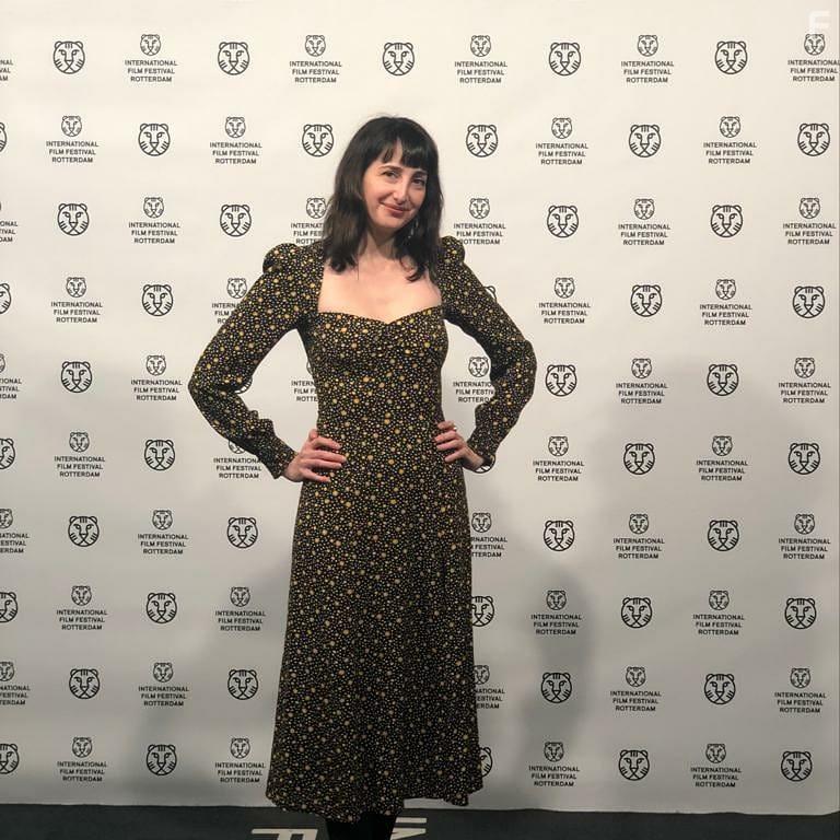 Gillian Wallace Horvat at the International Film Festival Rotterdam, January 2020