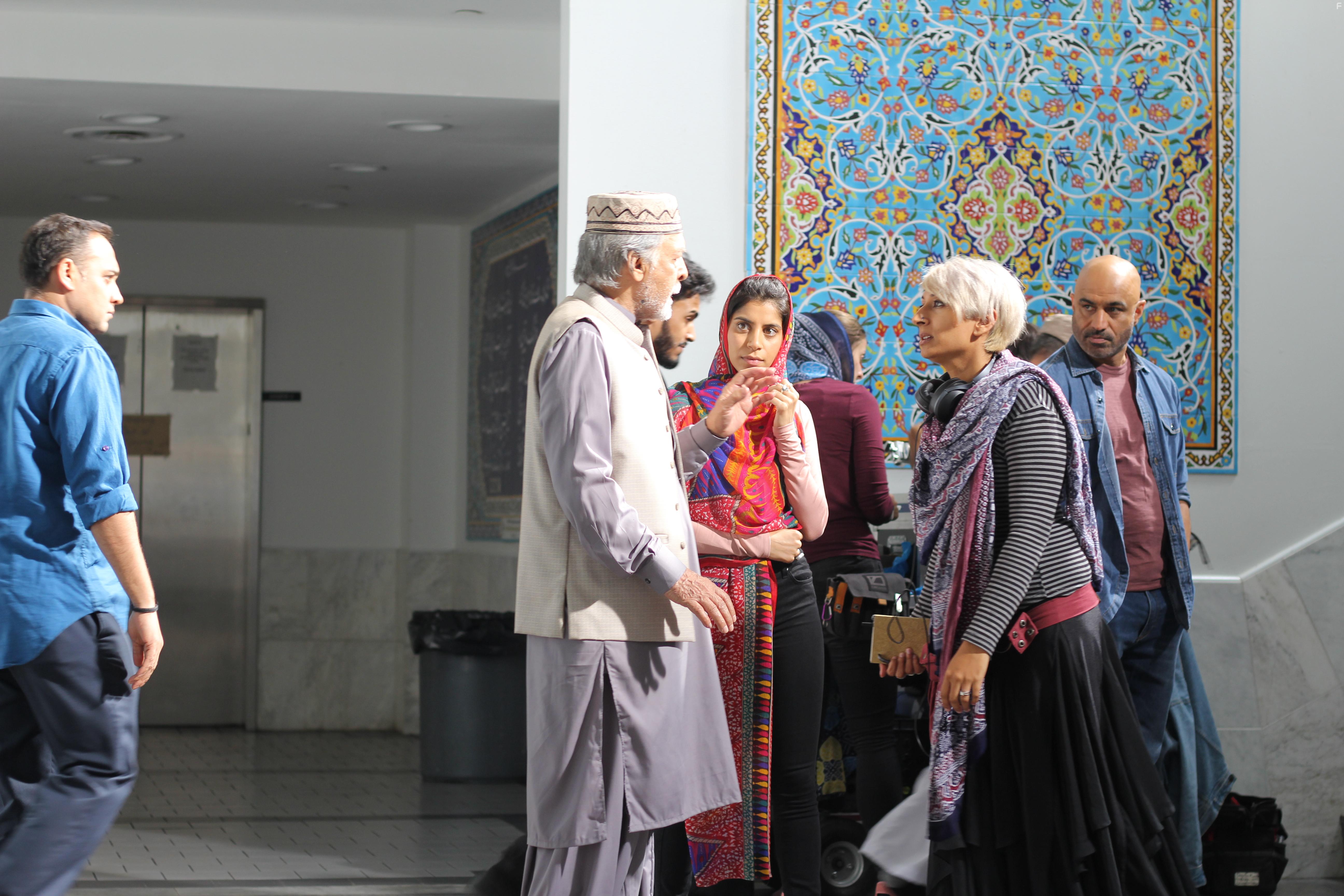 Faran Tahir, Iram Parveen Bilal, Qavi Khan, and Nikita Tewani in I'll Meet You There (2020)