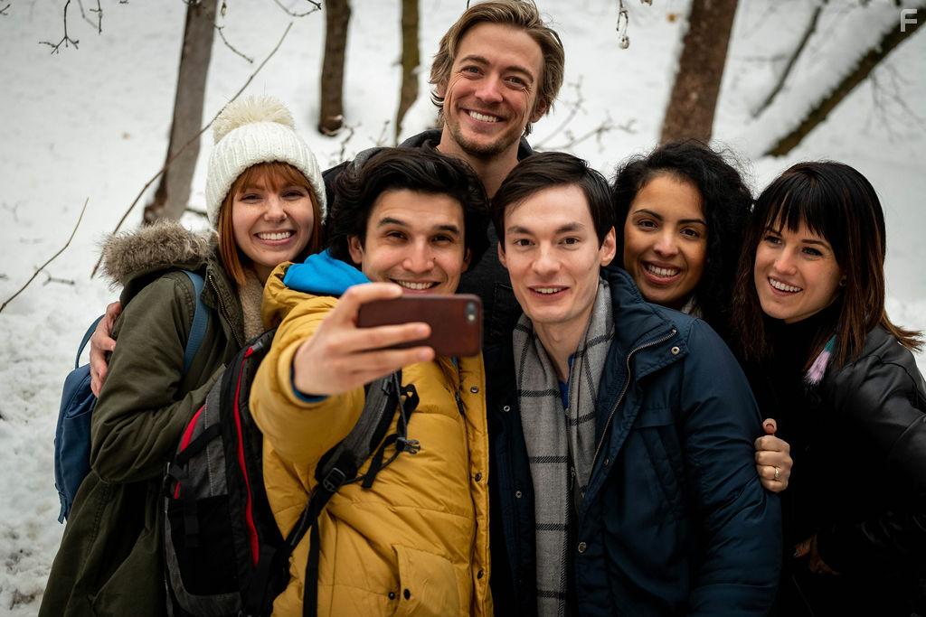 Scout Smith, Alex Diaz, Kenna Lynn Stewart, Cooper Sutton, Mason D. Davis, and Kelsie Elena in Faith.Hope.Love (2021)