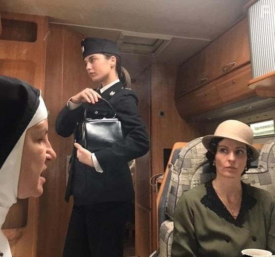 Tatjana Kecman, Ana Lecic, and Sanja Moravcic in Dara iz Jasenovca (2020)