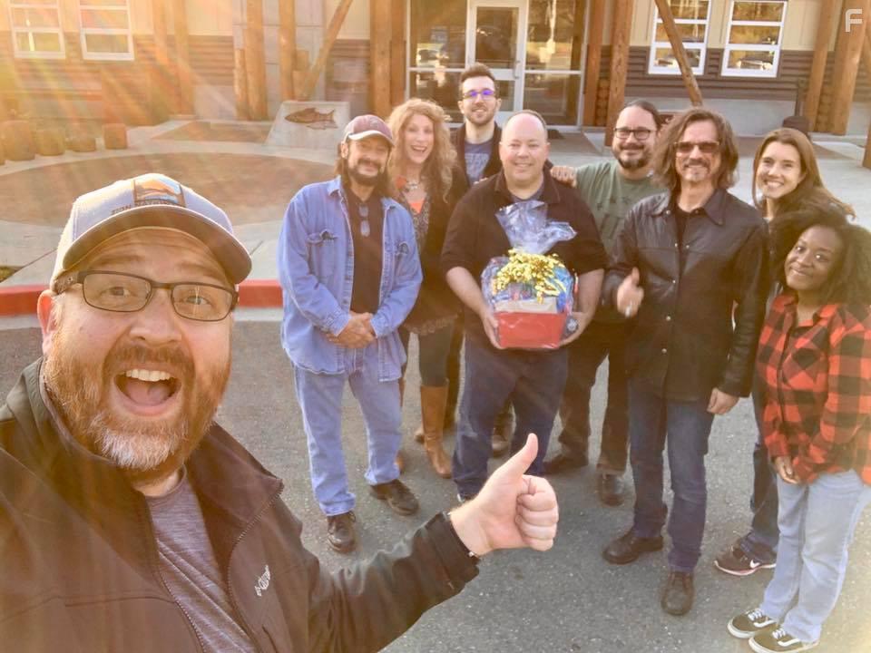 Mark's last day on the set of "The Deliverance of Amy Stronghold"