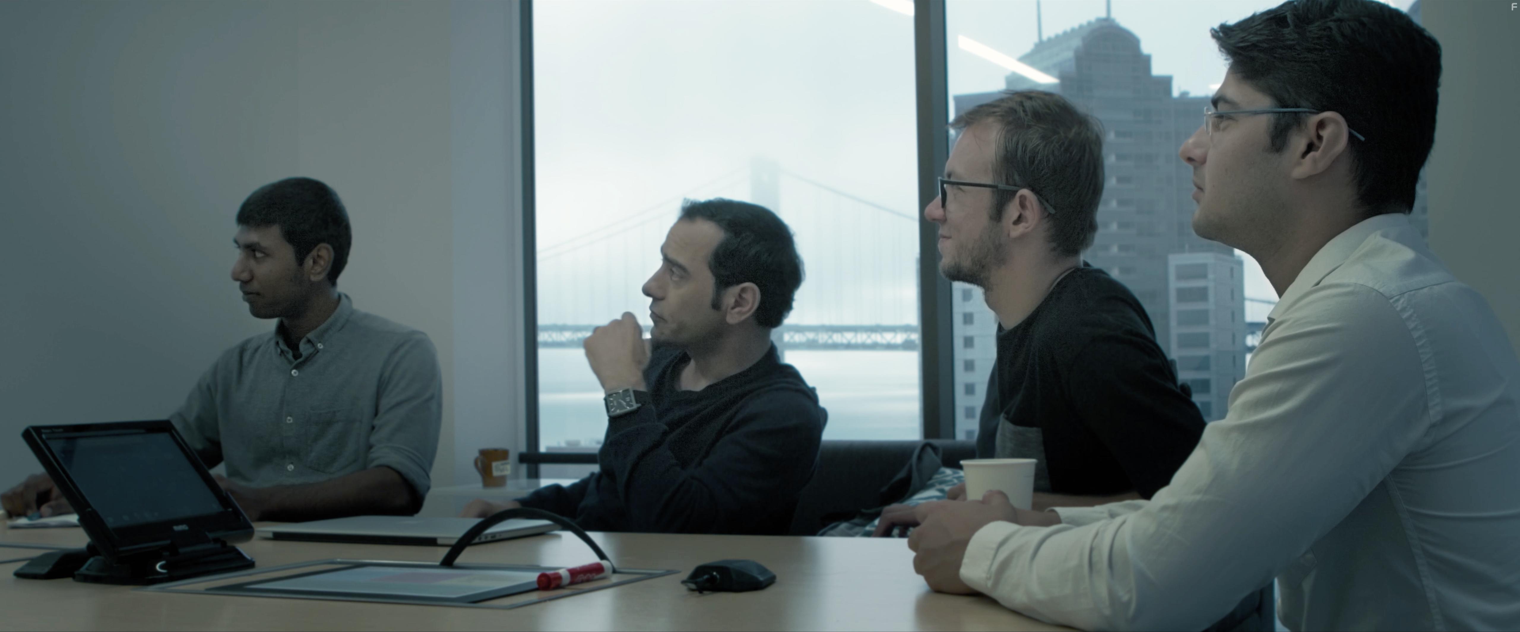 Neil George and Jake Vincent in By No Means (2019)