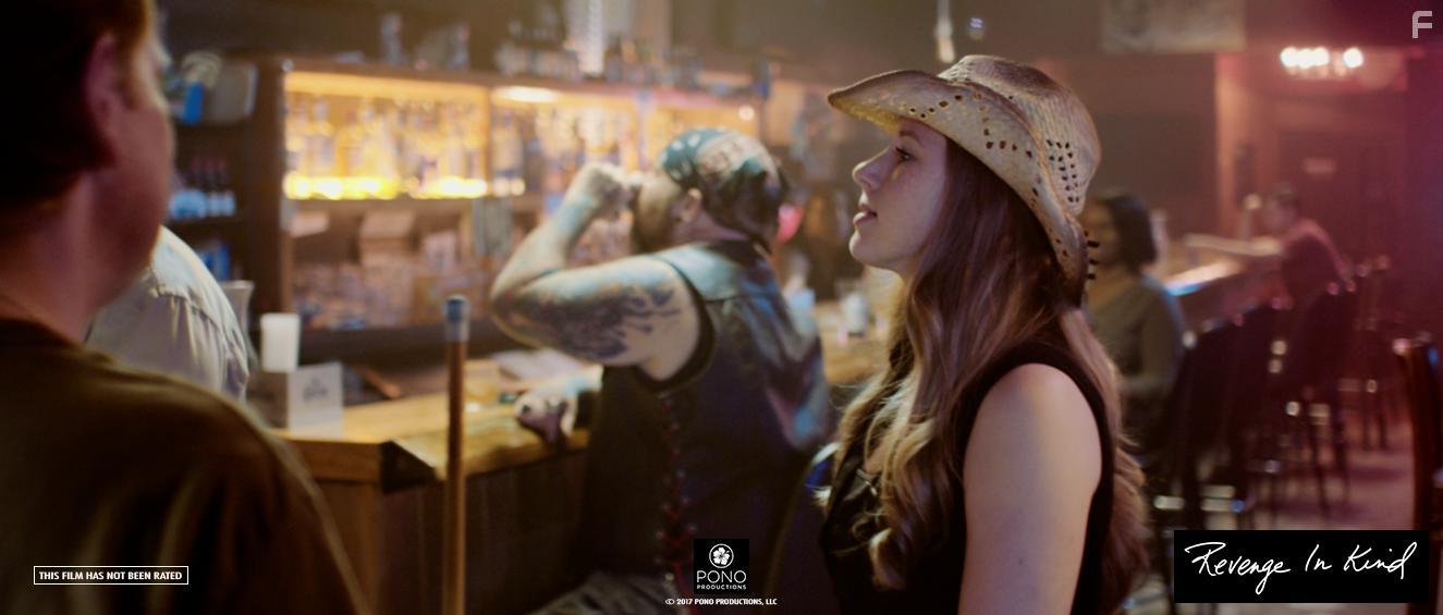 Tony Herbert and Madi Bready in Revenge in Kind (2017)