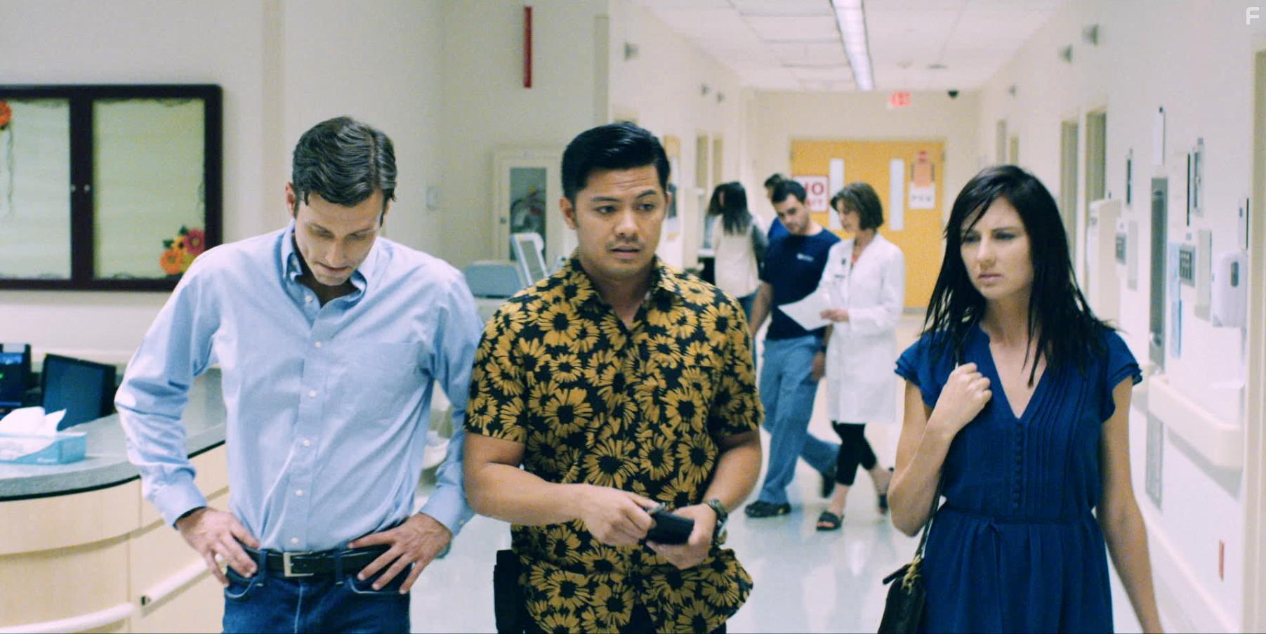 Chad Halbrook, Sasha Higgins, and Chester Gayao in Revenge in Kind (2017)