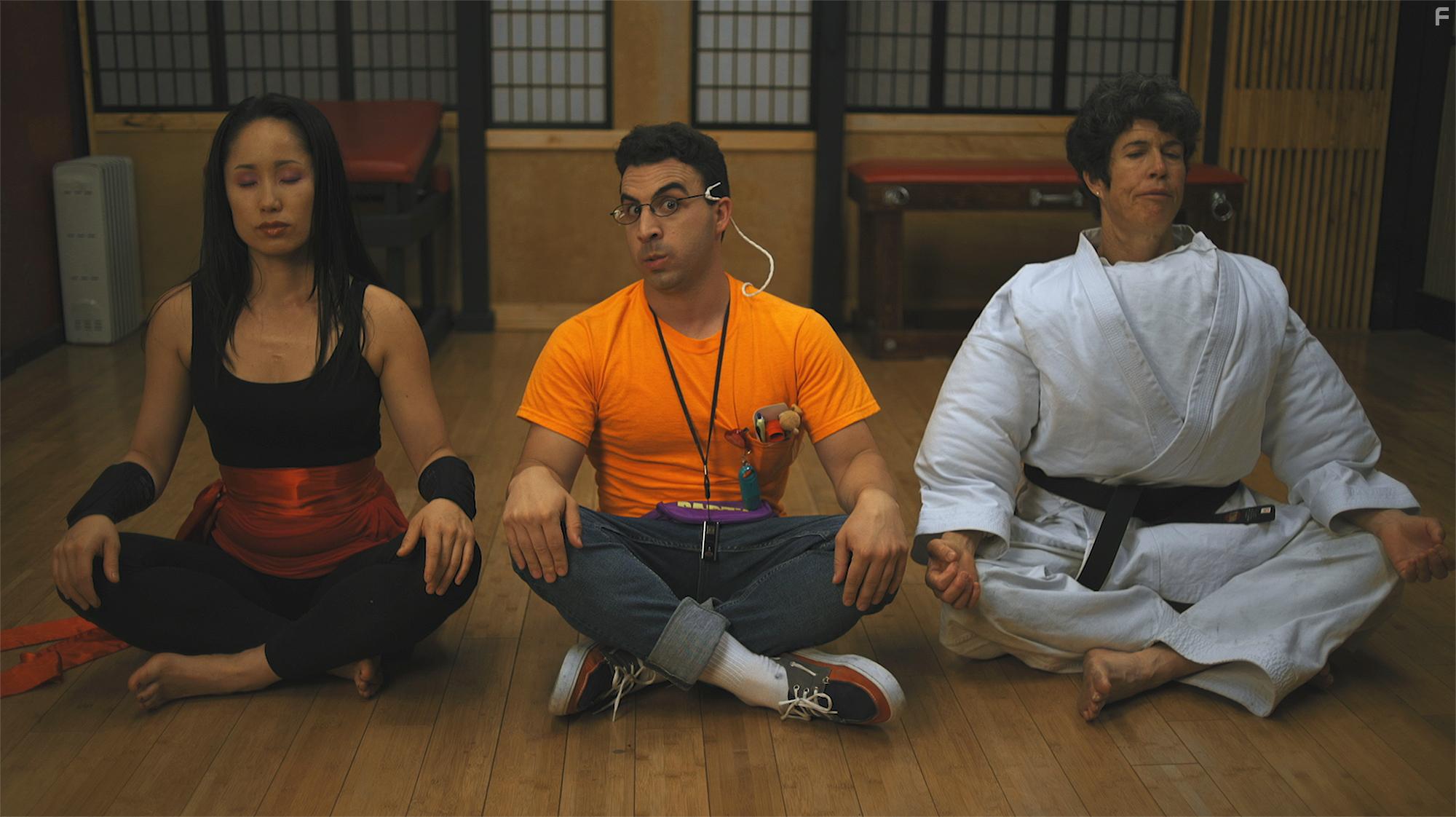 Carrie Gibson, Sachiko Ishida, and Rich Rotella in Marlo Lasker (2020)