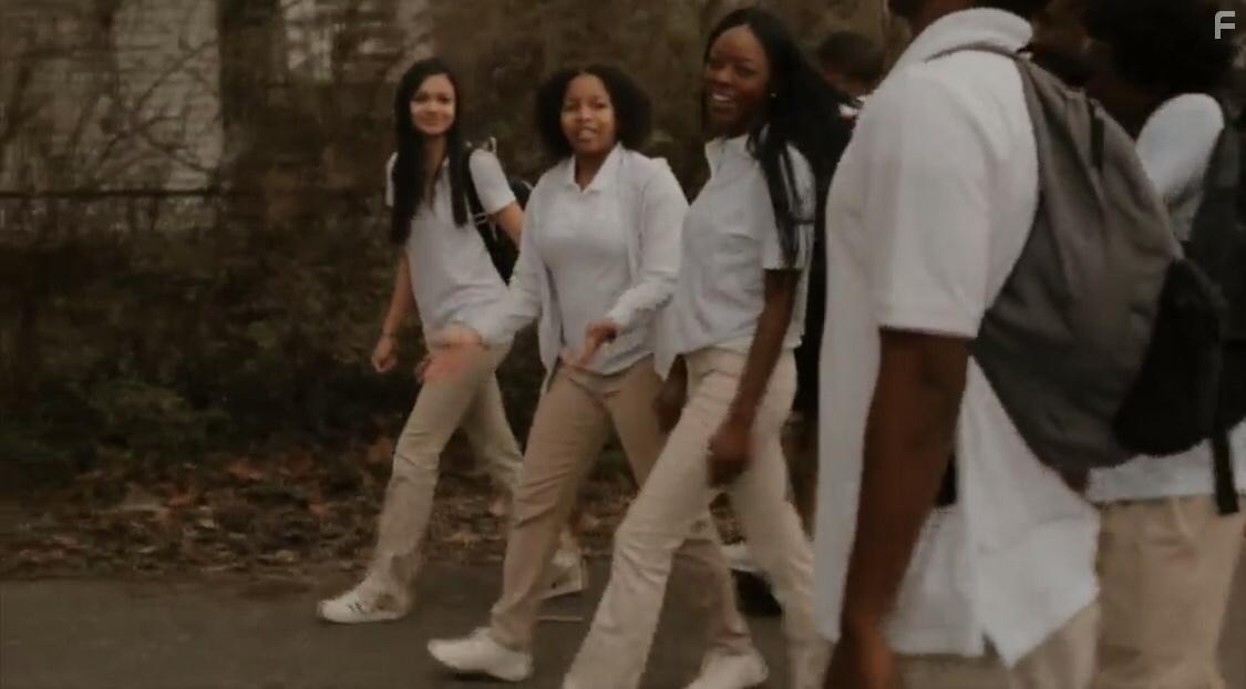 Madison Bailey and Nysa Morris in Murder Chose Me (2017)