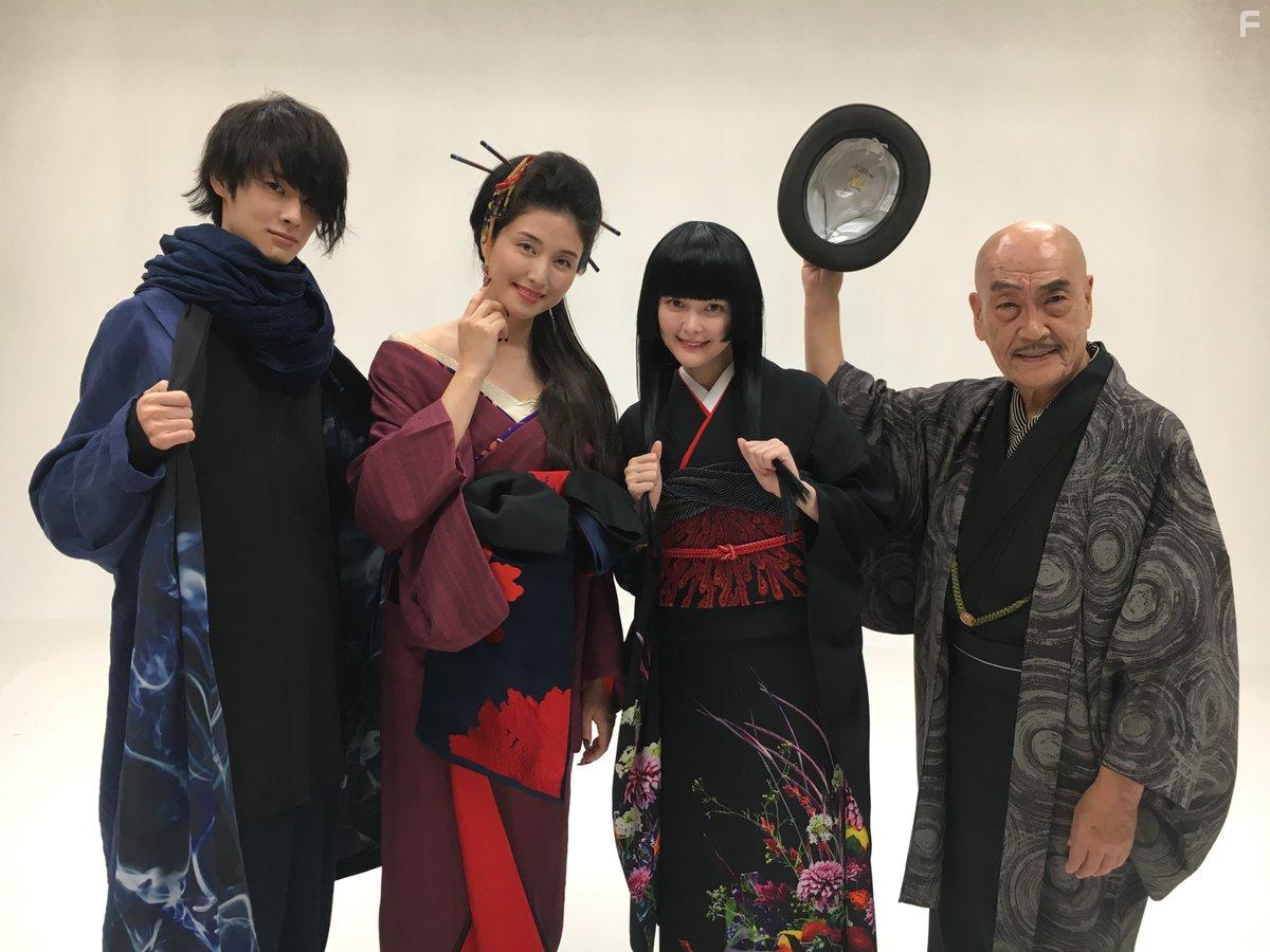Akaji Maro, Raiku, Manami Hashimoto, and Tina Tamashiro in Jigoku Shjo (2019)