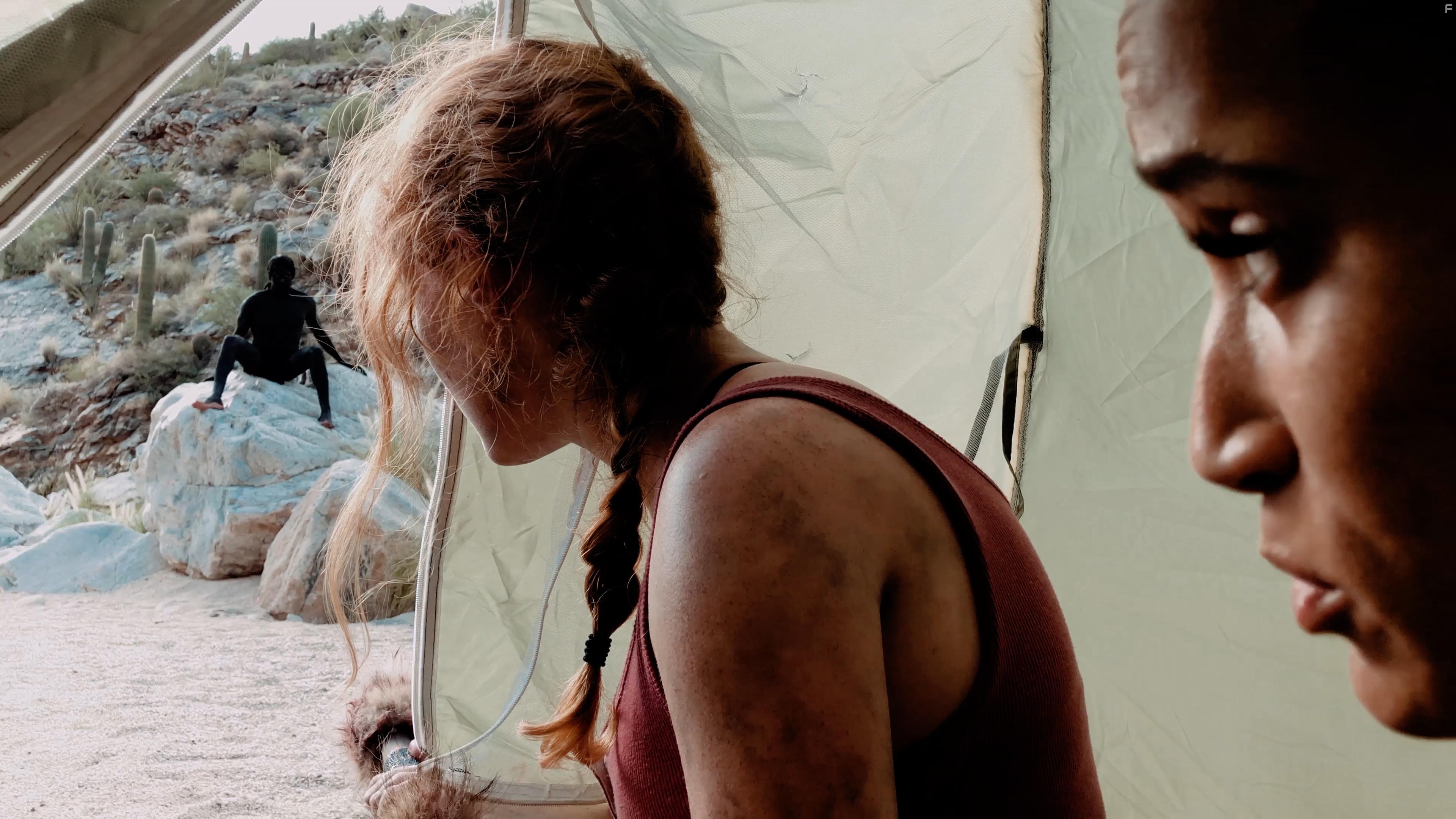 Kelly McCart, Shelby Lyn, and Vince Rodriguez in Dark Figures (2020)