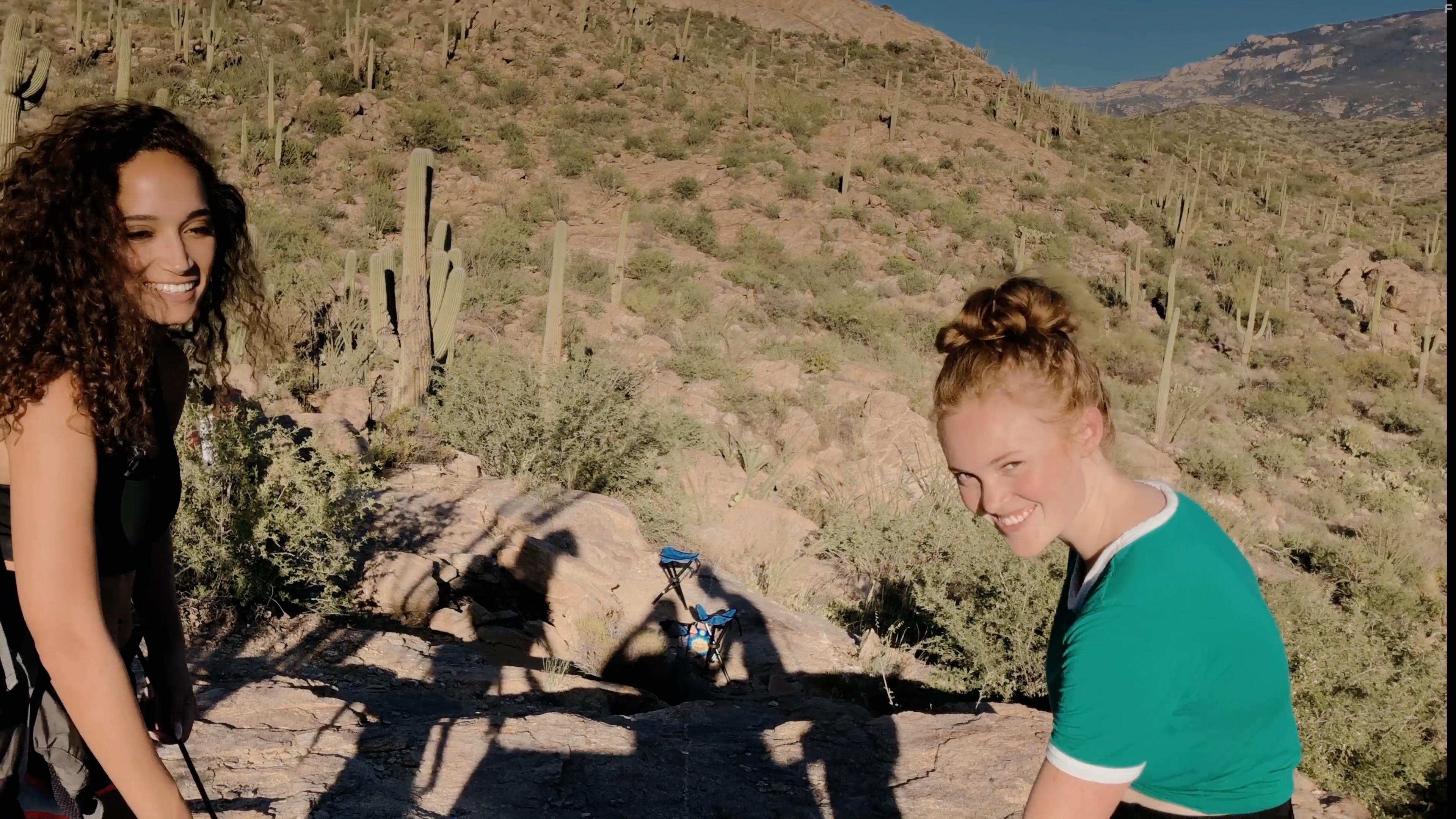 Kelly McCart and Shelby Lyn in Dark Figures (2020)