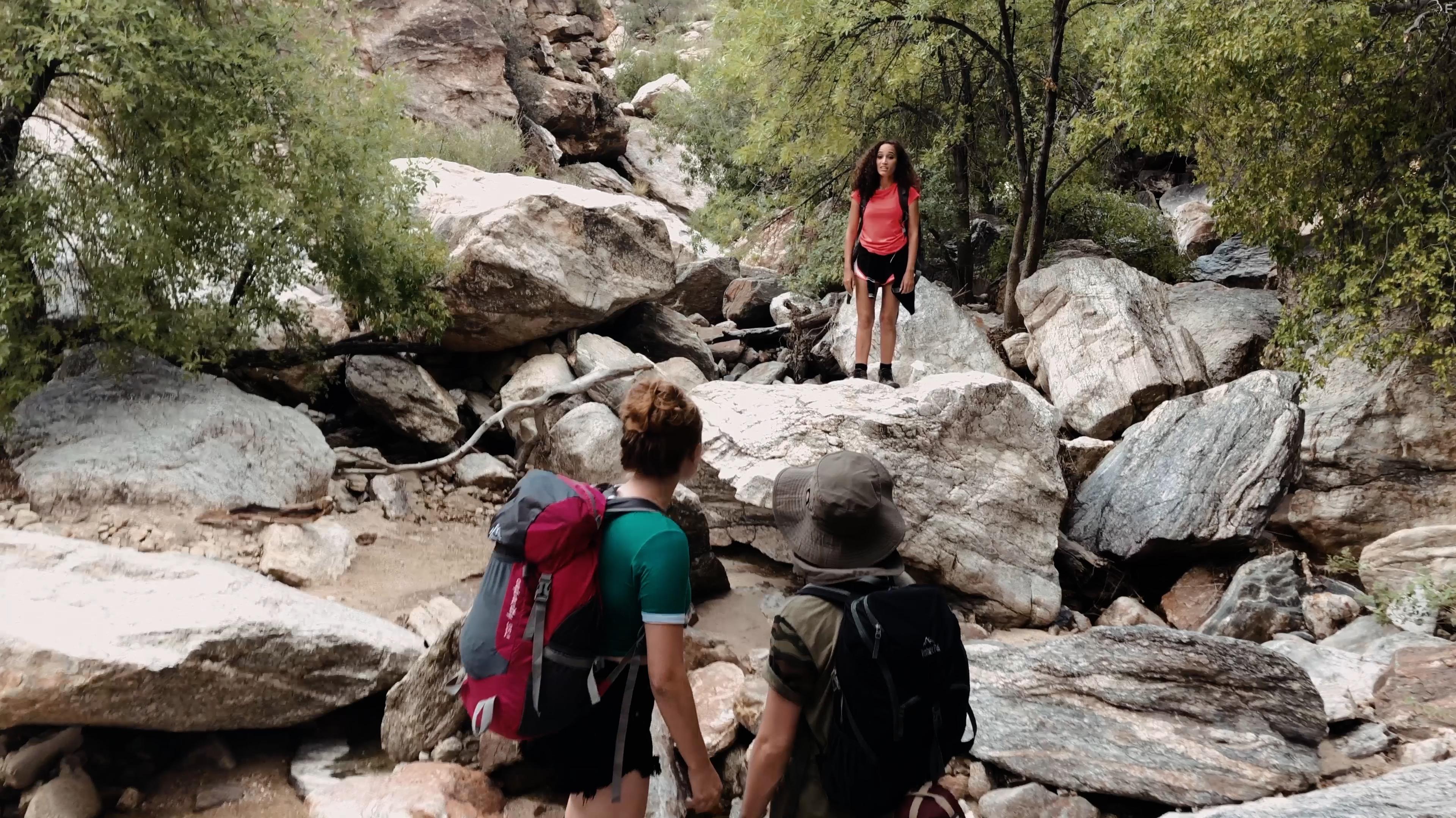 Kelly McCart, Shelby Lyn, and Dan Nufer in Dark Figures (2020)