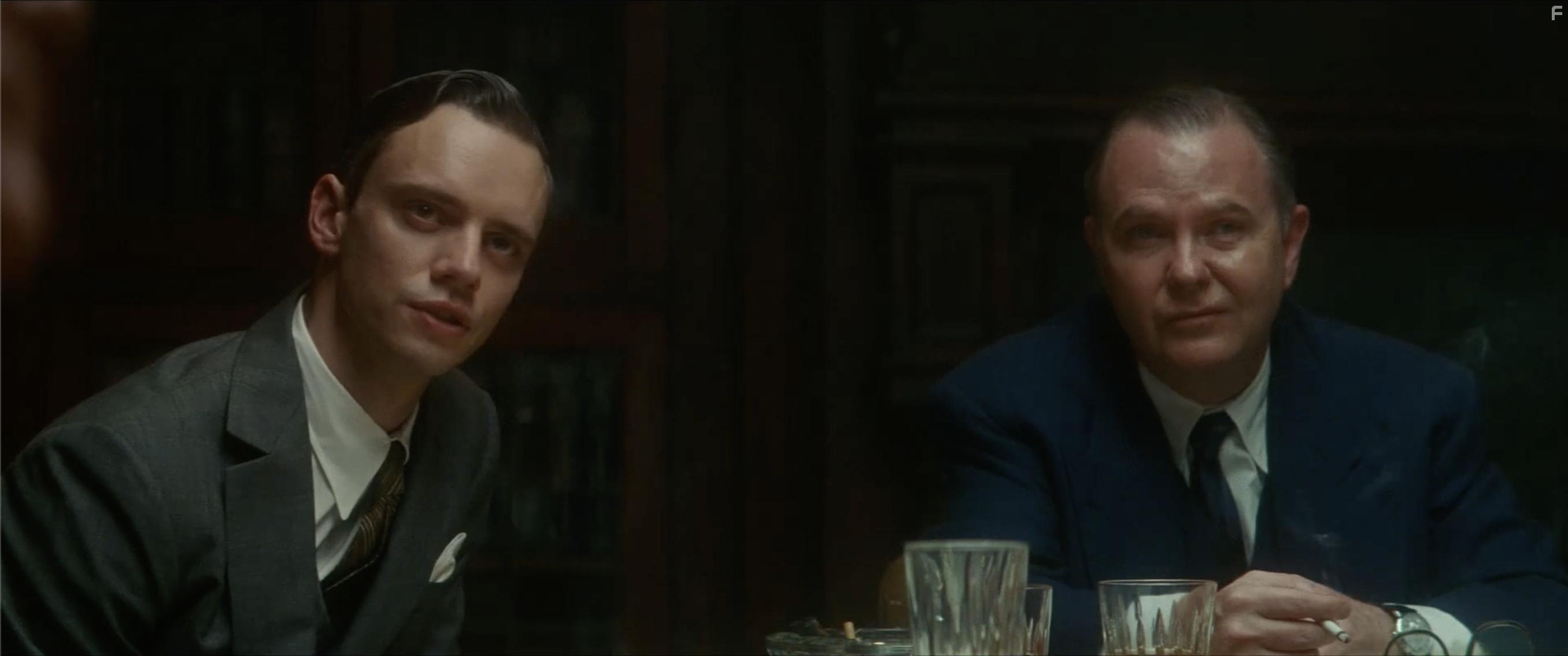 Randy Davison and Damian Joseph Quinn in The United States vs. Billie Holiday (2021)