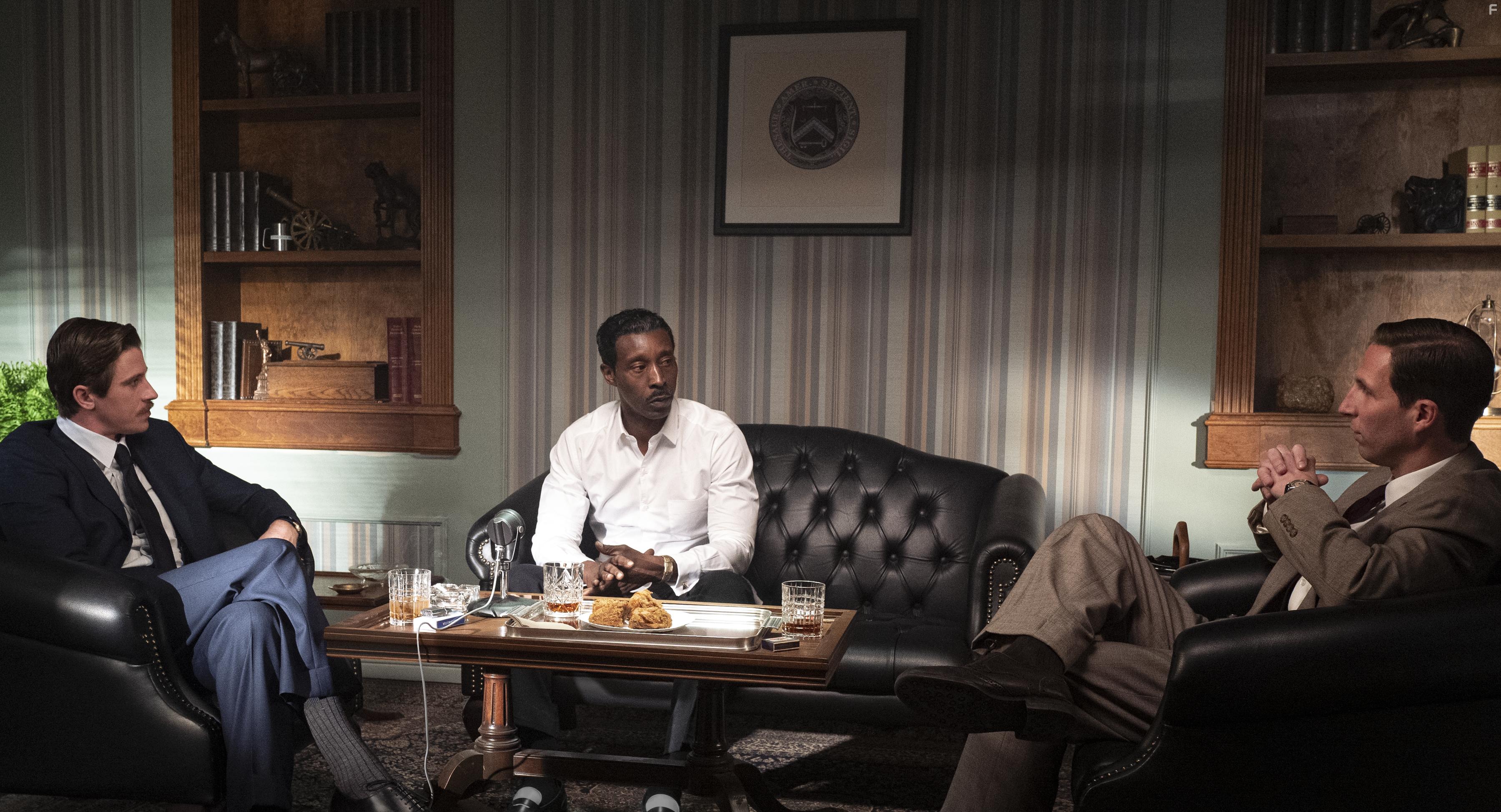 Garrett Hedlund, Rob Morgan, and Blake DeLong in The United States vs. Billie Holiday (2021)