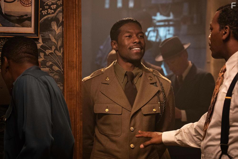 Trevante Rhodes in The United States vs. Billie Holiday (2021)