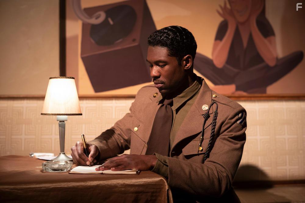 Trevante Rhodes in The United States vs. Billie Holiday (2021)