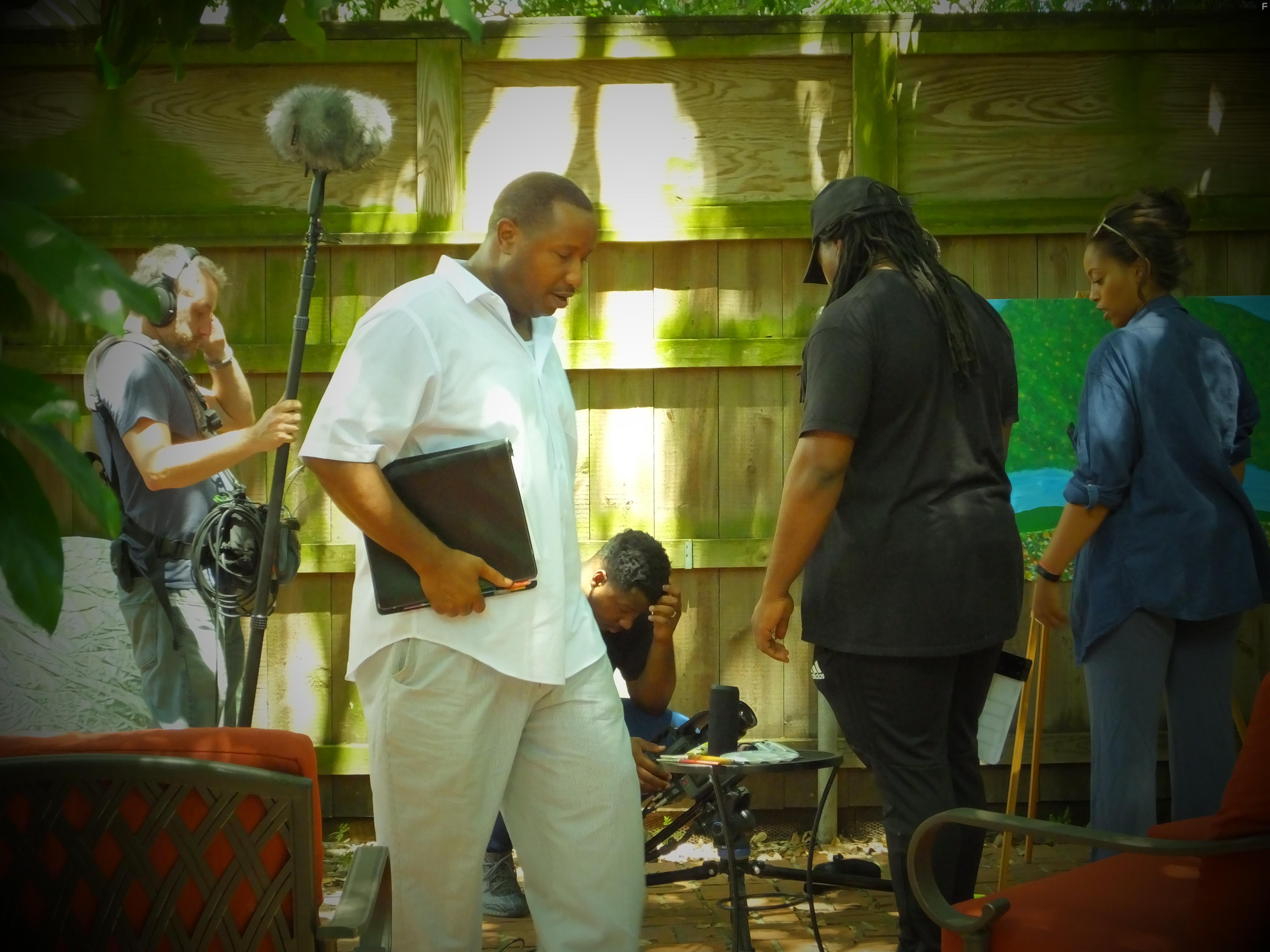 Terence Rosemore, Derek Dark, Tadasay Young, and Preston Dark in Different Worlds (2019)