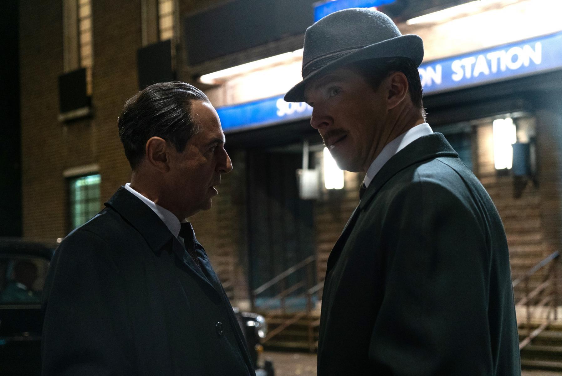 Keith Madden and Benedict Cumberbatch in Ironbark (2020)