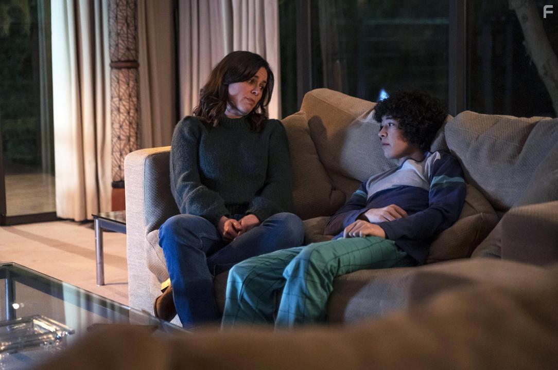 Jill Halfpenny and Cody Molko in The Drowning (2021)