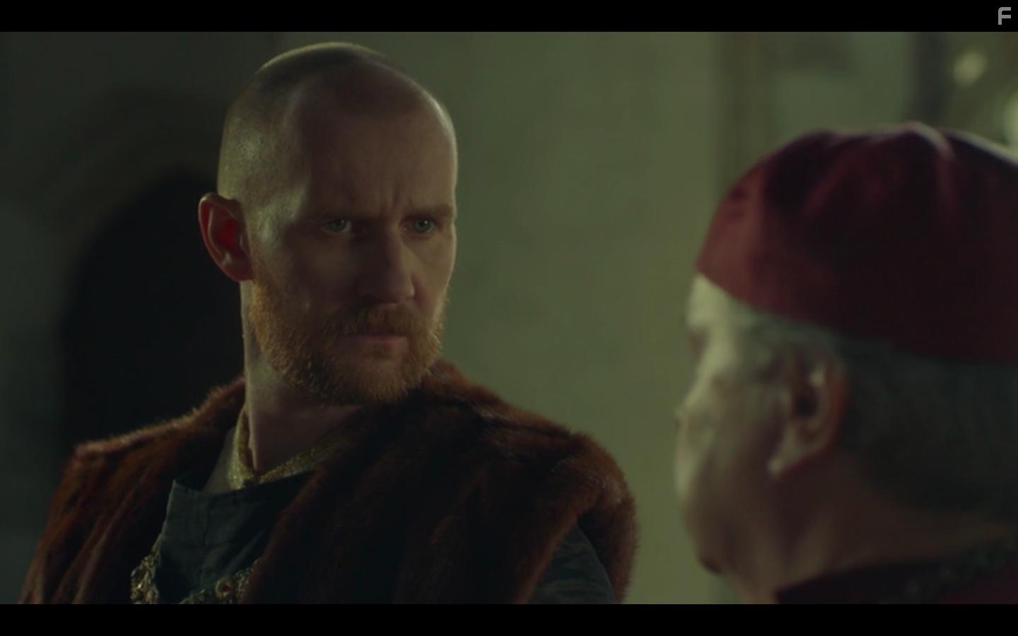 Steve Steen and Laurence Spellman in Henry VIII: Man, Monarch, Monster