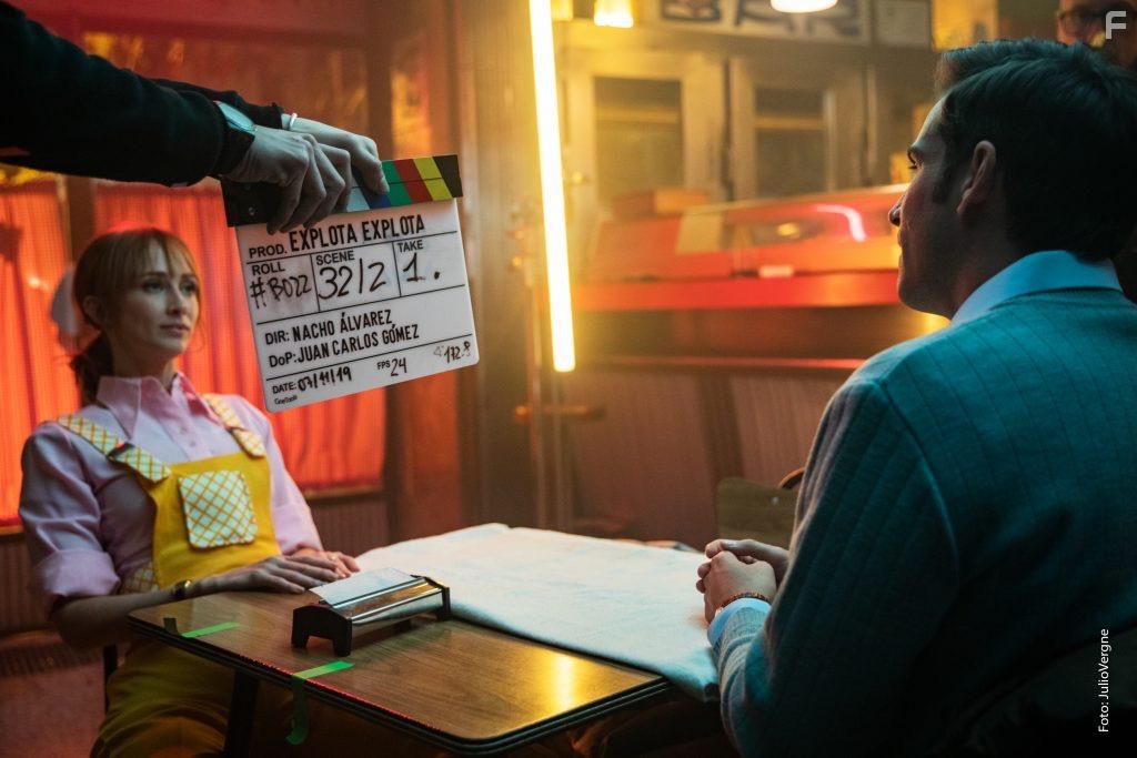 Ingrid Garca Jonsson and Fernando Guallar in Explota Explota (2020)