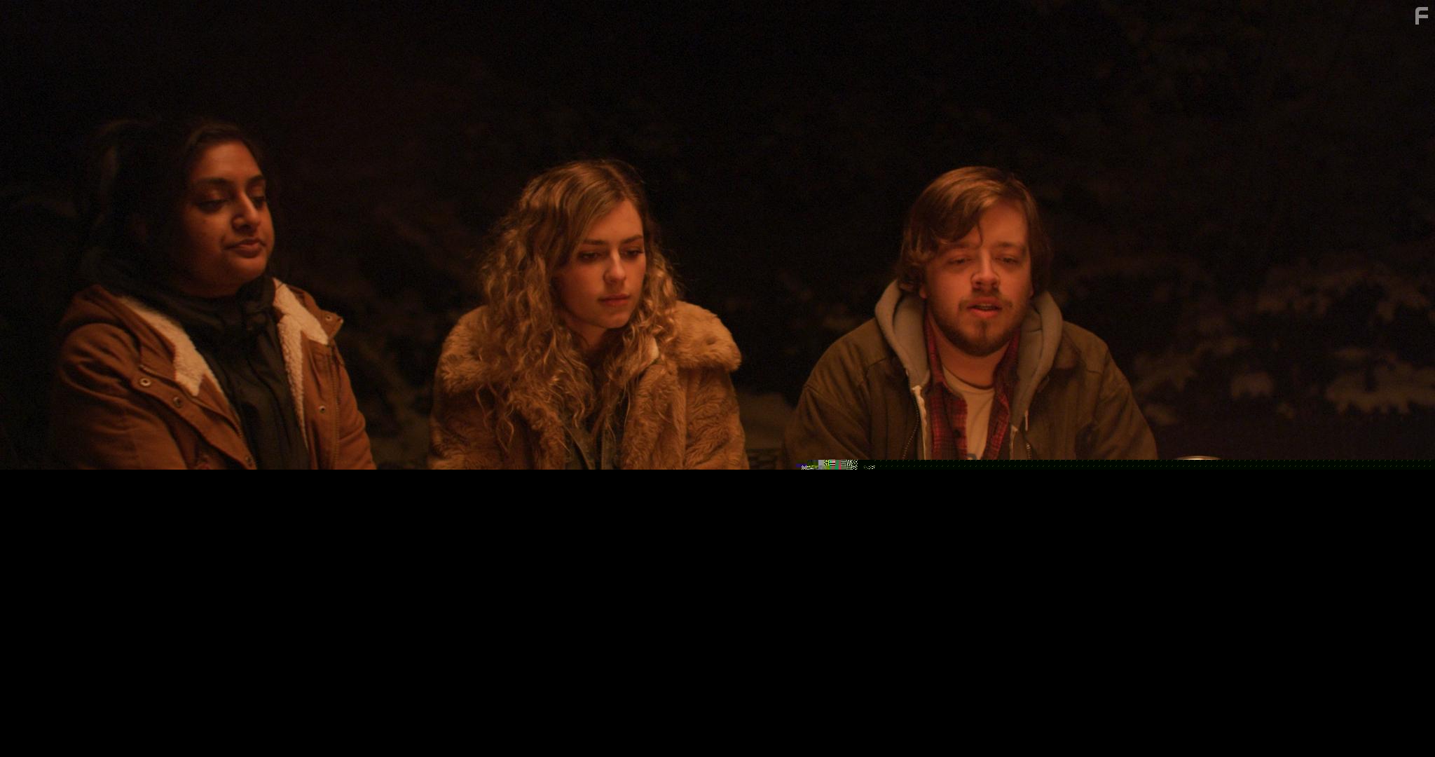 Josh Romyn, Kiran Madahar, and Jillian Zavazal in Friends Like These (2019)