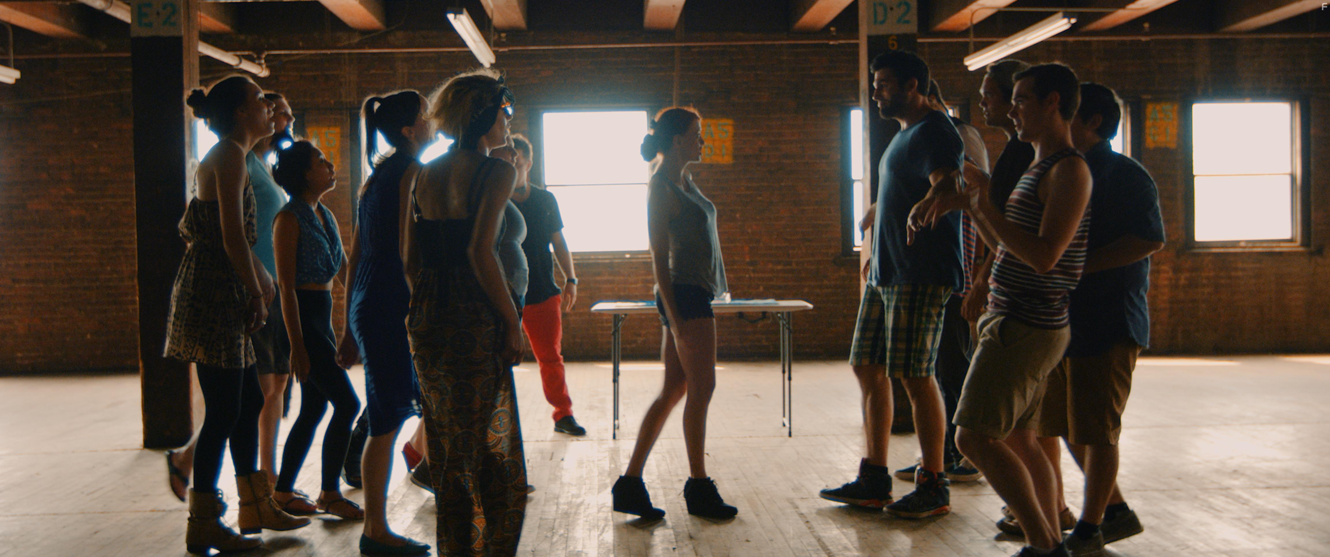 Jessi Burkette and Jeff Smith in Pity I Don't Have Perfect Pitch Too (2017)