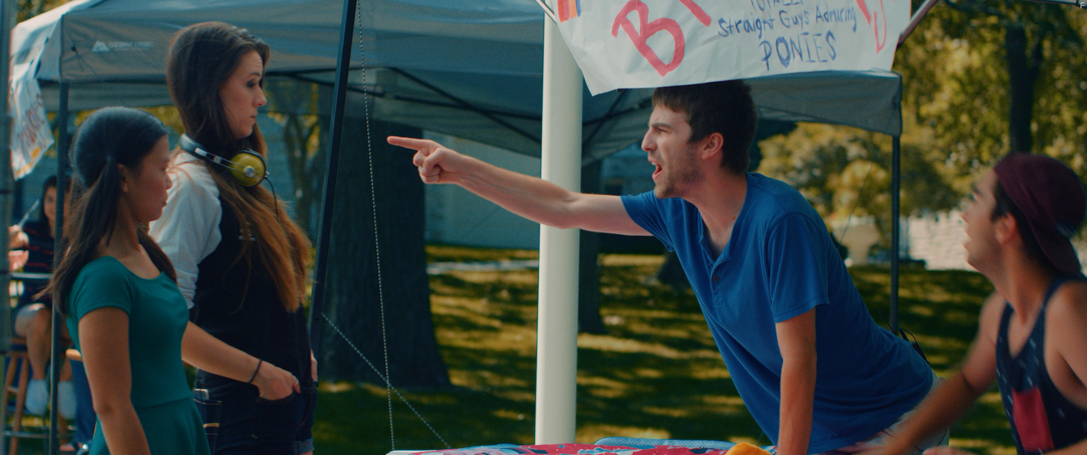 Tyler Ferraro, Amaris Kirby, Dylan Bradshaw, and Song Loftus in Pity I Don't Have Perfect Pitch Too (2017)