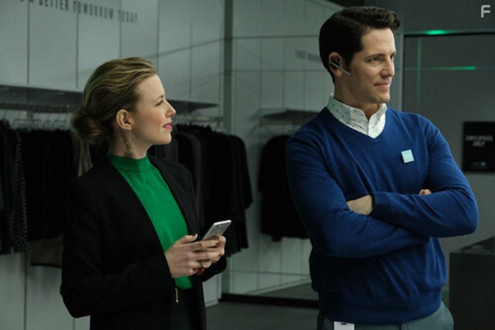 Brett Donahue and Tianna Nori in Slaxx (2020)