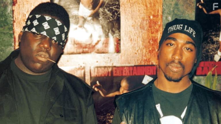 Tupac Shakur and The Notorious B.I.G. in Biggie: I Got a Story to Tell (2021)