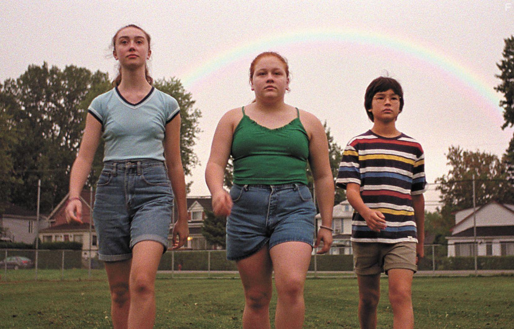 Alexane Jamieson, Lanne Dsilets, and Gabriel Beaudet in Jeune Juliette (2019)