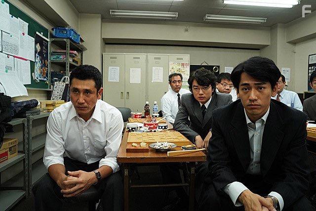 Kiyohiko Shibukawa, Shta Sometani, and Kento Nagayama in Nakimushi Shottan no kiseki (2018)