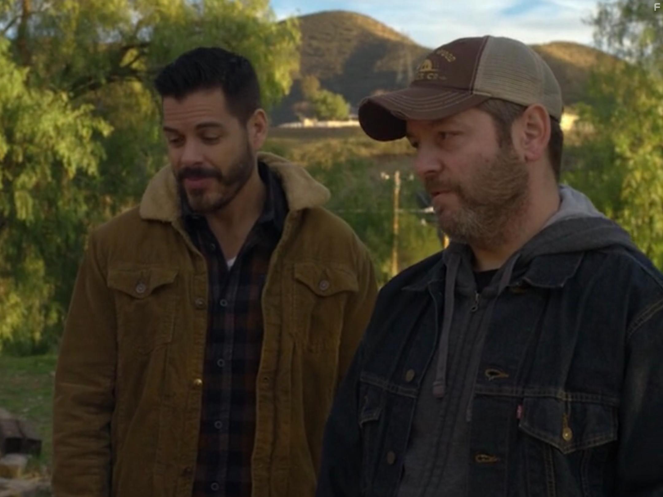 Scott Hamm and Kipp Tribble in The Stay (2021)