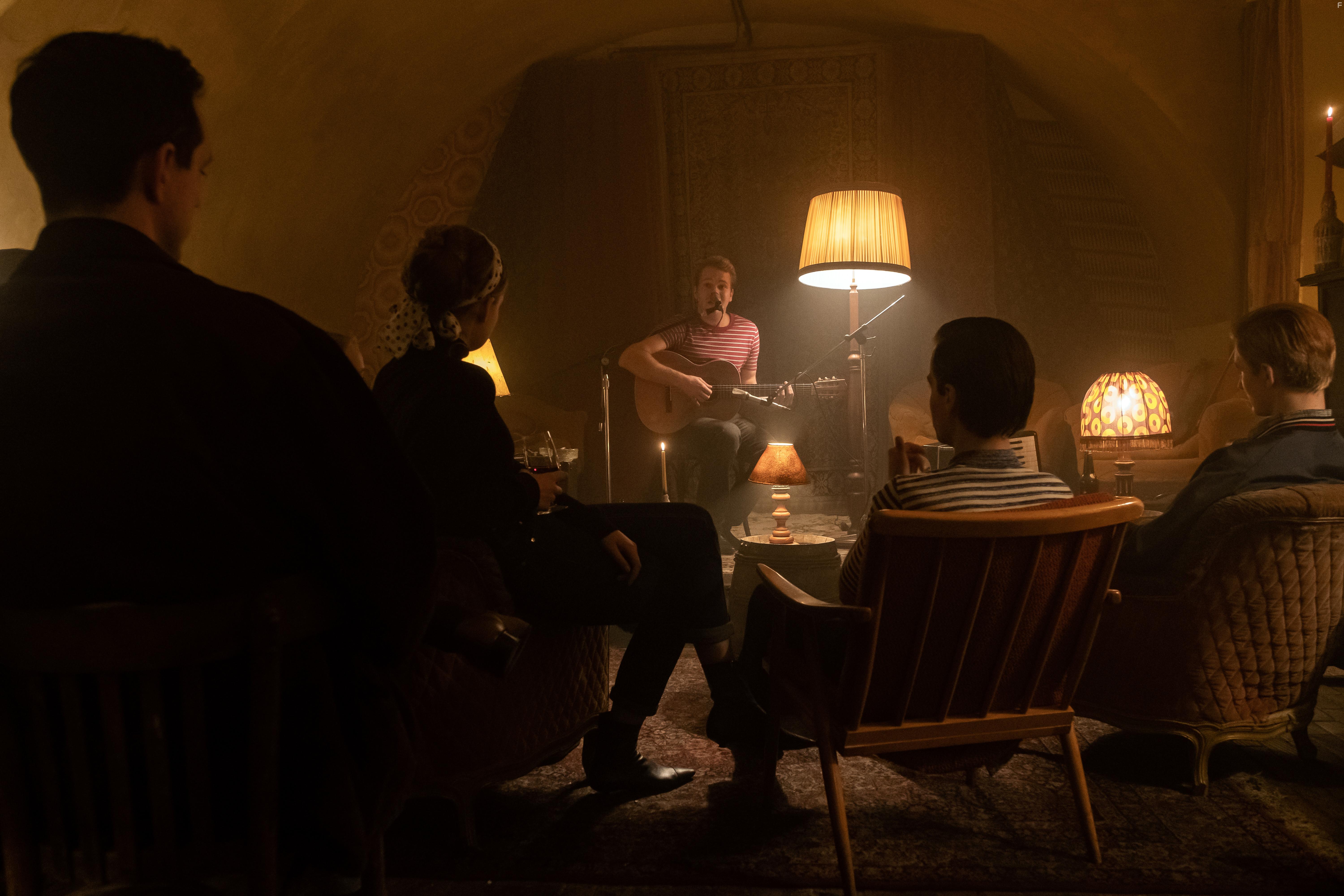 Ben Mnchow and Dusan Martincek in Spy City (2020)