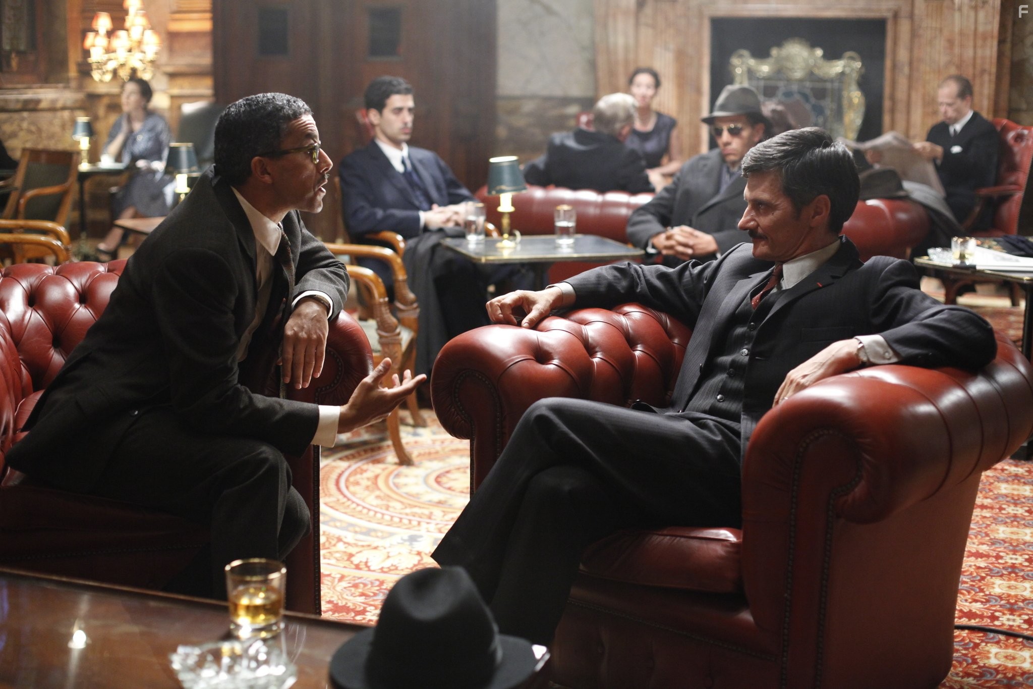 Bernard Blancan and Sami Bouajila in Вне закона (2010)