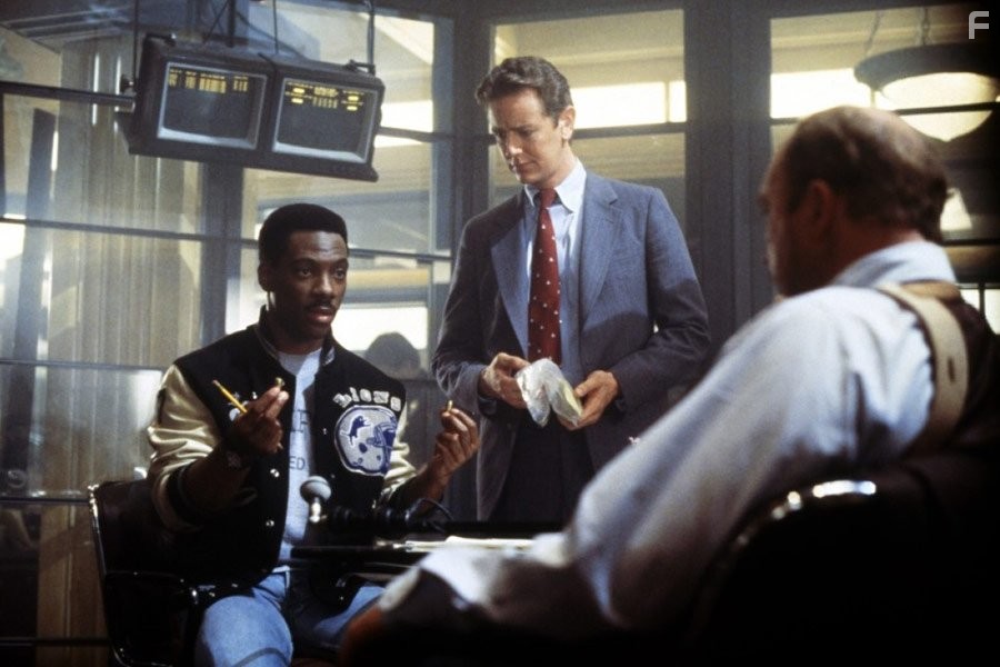 Eddie Murphy, Judge Reinhold, and John Ashton in Полицейский из Беверли-Хиллз II (1987)