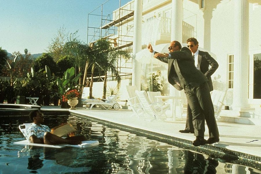 Eddie Murphy, Judge Reinhold, and John Ashton in Полицейский из Беверли-Хиллз II (1987)