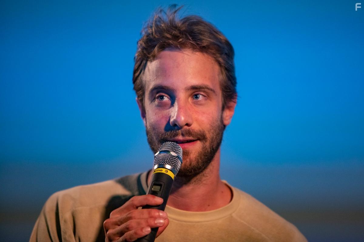 Matteo Carrega Bertolini at an event for La terre est plate (2018)